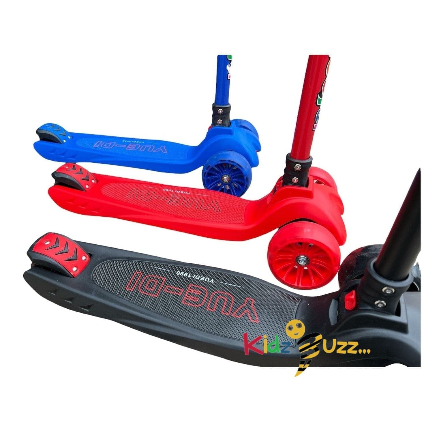 3-Wheels Scooter for Kids and Toddlers Boys and Girls with Flashing LED Wheels