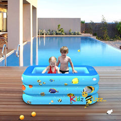 Kids Swimming Pool 3 Layer ,140x100x50
