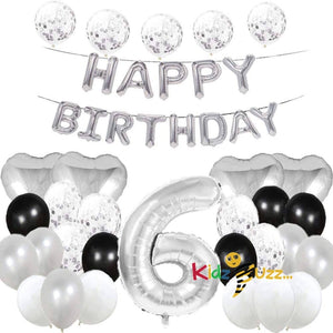Sweet 6th Birthday Balloon