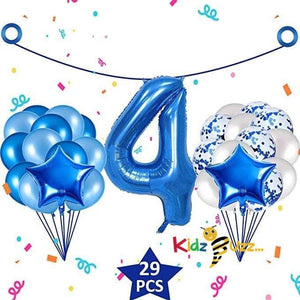 4th Birthday Balloons