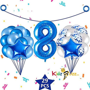 8th Birthday Balloons