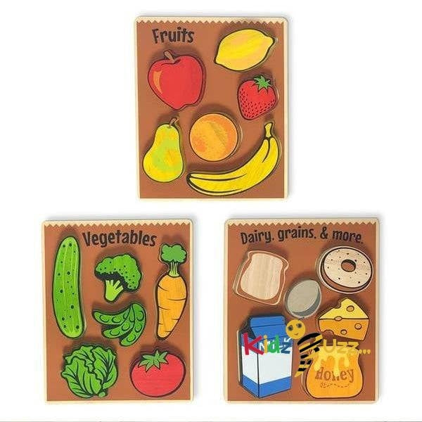 Eco-friendly Wooden Food Puzzle