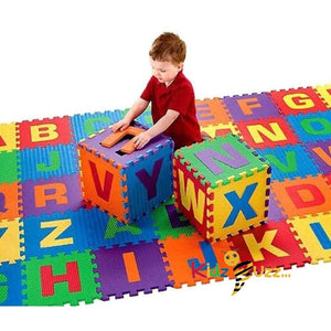 Eva Alphabet Puzzle Multicoloured Mat A-Z
