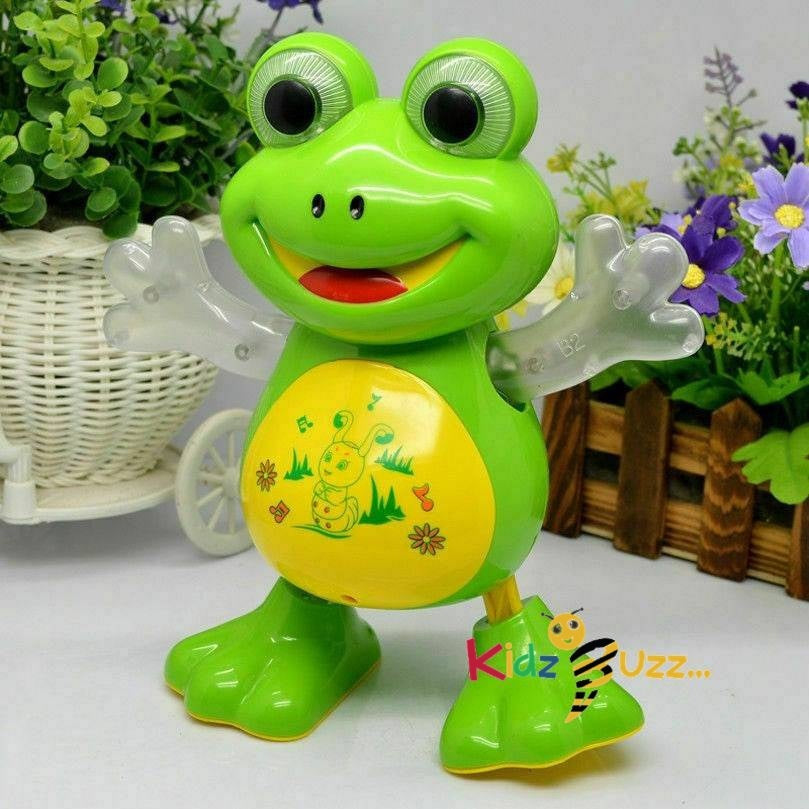 FROG DANCING TOY FOR KIDS LIGHT & MUSIC SWING FUNCTION