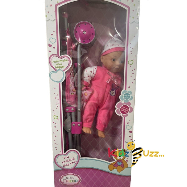 Little Friend Doll With Stroller