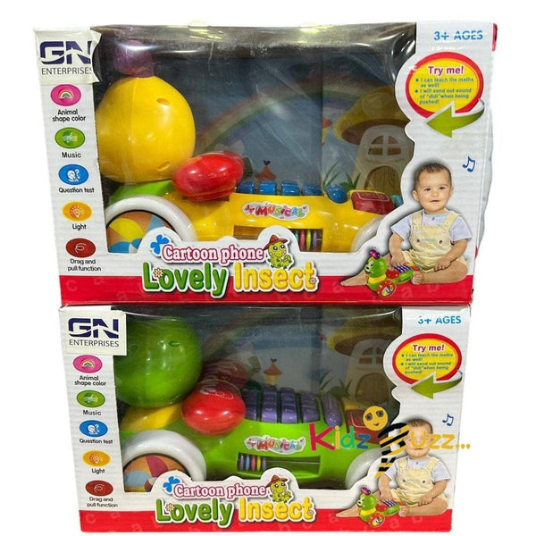 Lovely Insect Learning Toy Cartoon Phone