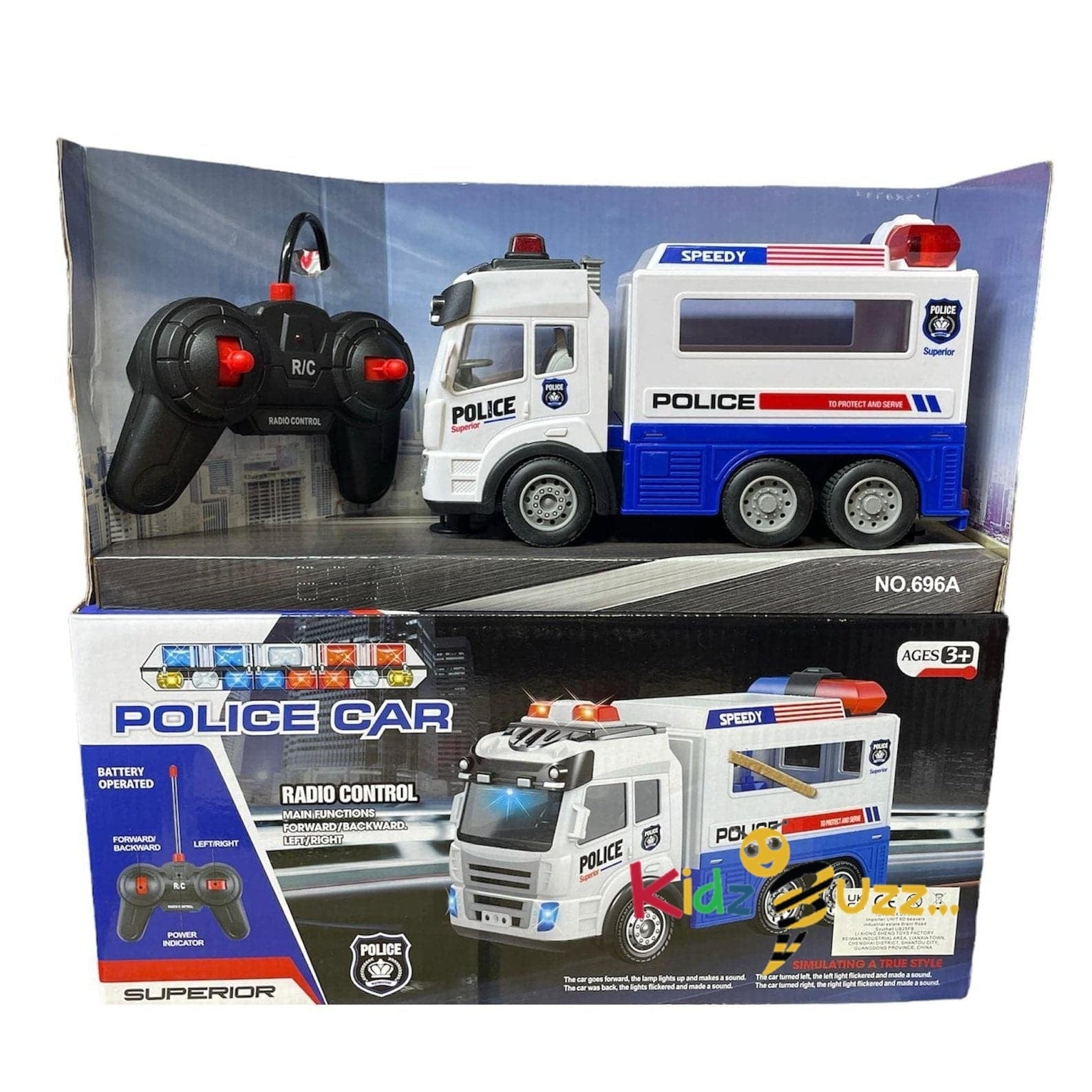 R/C Police Truck
