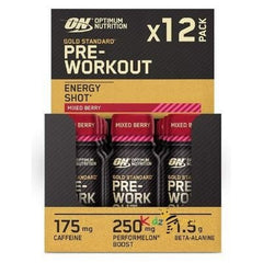 Gold Standard Preworkout Shot Mixed Berry 1 X 12(60ML) 2 - kidzbuzzz