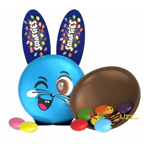 Smarties Bunny Milk Chocolate Easter Hollow 94g kidzbuzzz