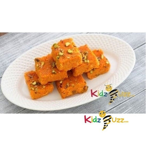 Pure Authentic Indian Gajar Kalakand 2 Kg Indian Sweets