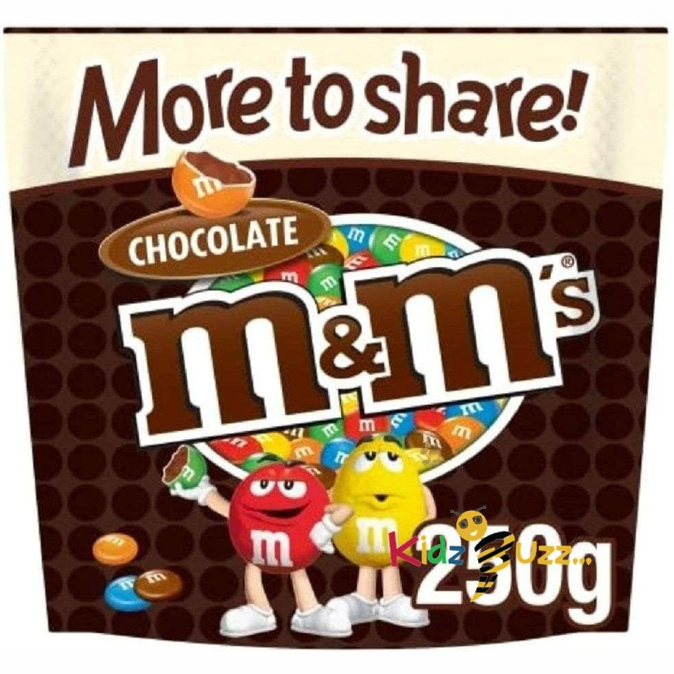 M&M's Chocolate More to Share Pouch, Chocolate Gifts & Movie Night Snacks, 250 g
