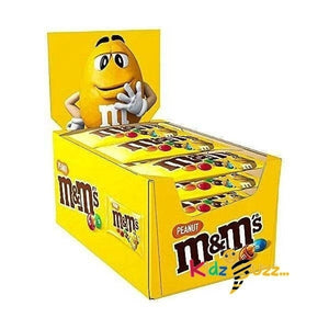 M&M's Peanut Chocolate Bulk Box, Chocolate Gifts 24 Packs of 45g