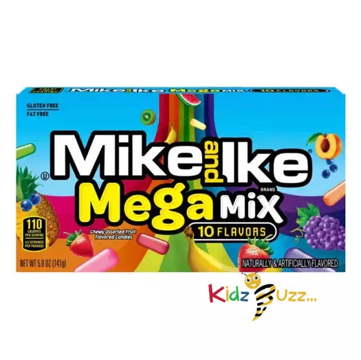 Mike & Ike Mega Mix 141g, Pack of 3