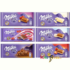 Milka Assorted Chocolates (6 bars)