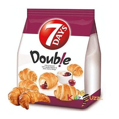 7 Days Mini Croissants -Vanilla & Cherry 185g