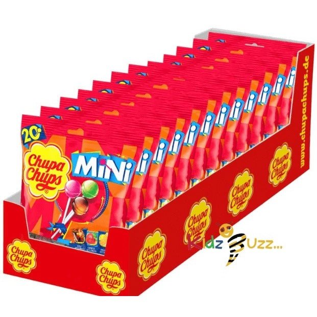Chupa Chups Mini Mix Assorted Flavored Lollipops 1×200×1.2g
