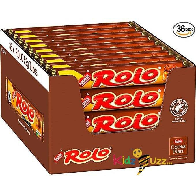 Rolo Milk Chocolate with Caramel Centre Sweets - 36 Rolls