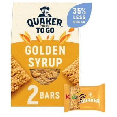 Quaker To Go Porridge Golden Syrup 1×12×55g