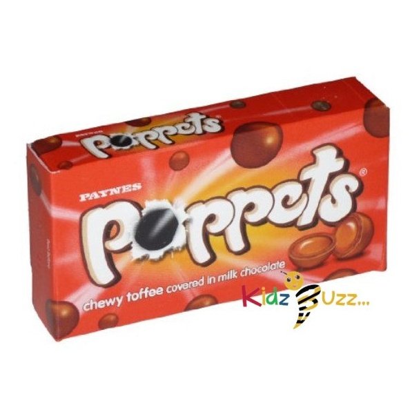 Poppets Chewy Toffee 41g Delicious Special For Easter Tasty And Twisty Treat