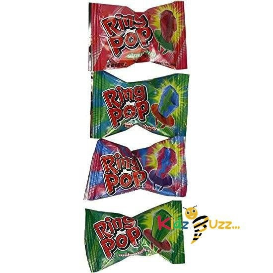 Ring Pop Party Starter 10x Assorted Single Ring 0.5 oz/14 g