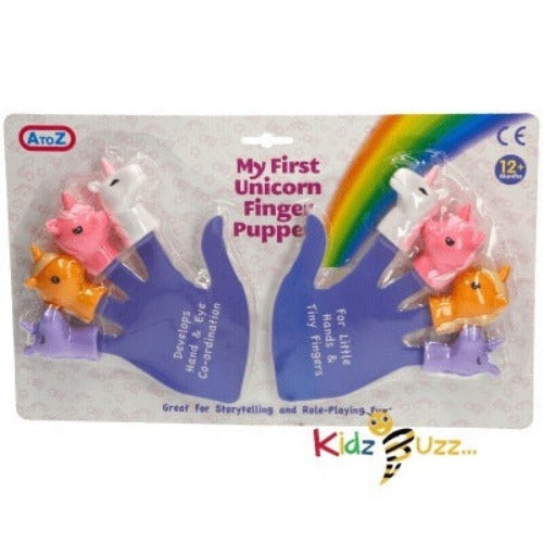 Unicorn Finger Puppets For Kids