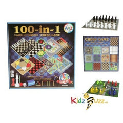 100 IN 1 Games Compendium Boards and Pieces