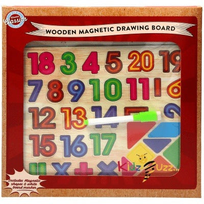 Wooden Magnetic Board 123 Toy For Kids