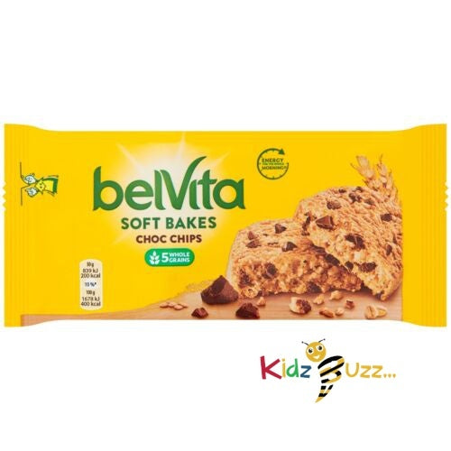 Belvita Chocolate Chip Soft Bake Breakfast Biscuits - 20x50g