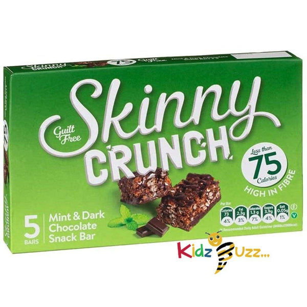 Skinny Crunch Mint & Dark Chocolate Snack Bar 5 Pack