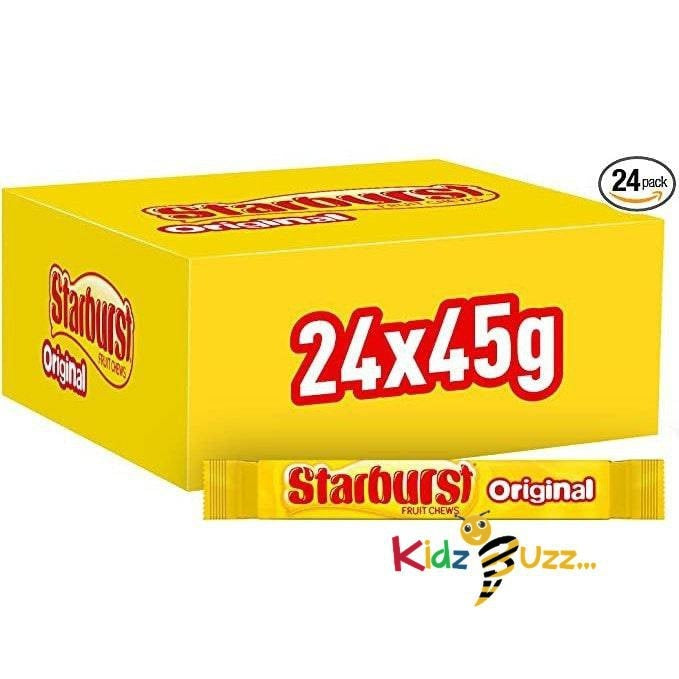 STARBURST FRUIT CHEWS 24 X 45g