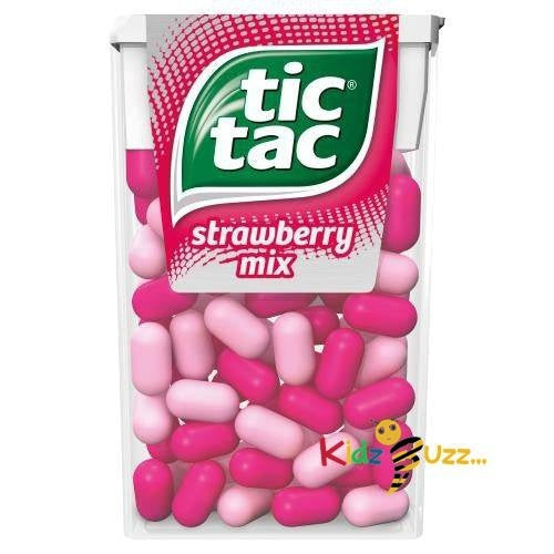 Tic Tac Stawberry Mix 24x18g