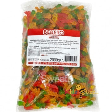 Bebeto Jelly Worms 2kg