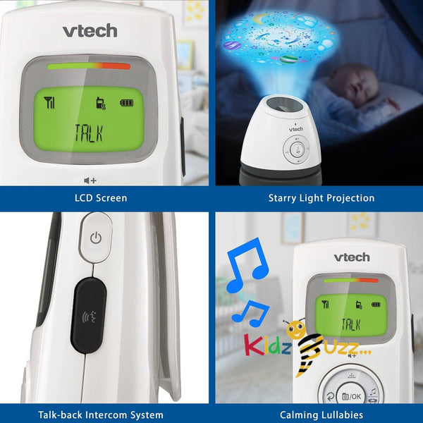 Vtech Safe & Sound Baby Phone Light Show - White