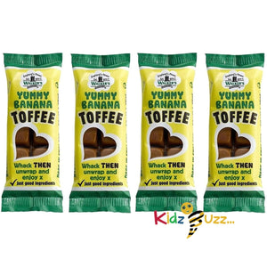 Yummy Banana - Walker's Nonsuch Toffee Bar 50g (Pack of 4)