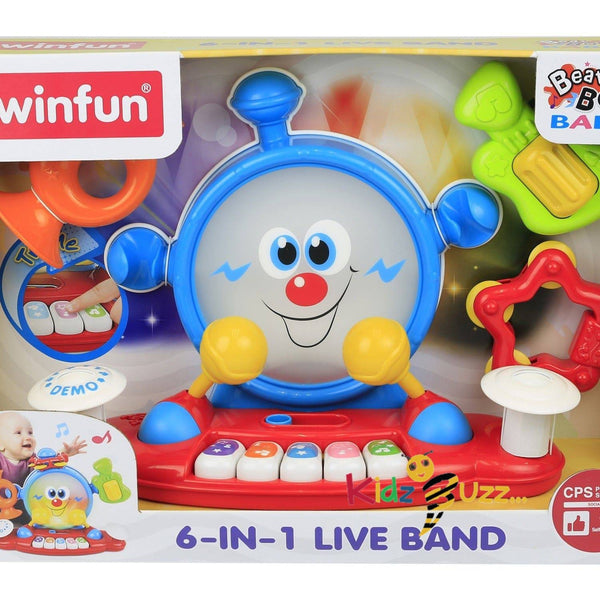 Winfun 6-In-1 Live Band Musical Playset
