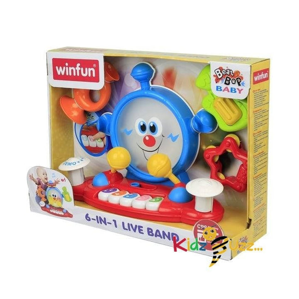 Winfun 6-In-1 Live Band Musical Playset