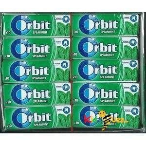 2 Full Packs of WRIGLEY'S Extra Chewing Gum (60 Single Packs) (Spearmint)