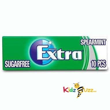 Extra Chewing Gum, Sugar Free, Spearmint Flavour
