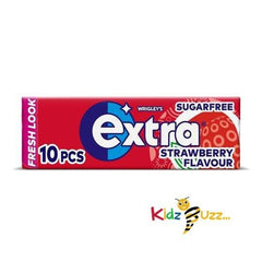 Extra Chewing Gum, Sugar Free, Strawberry Flavour