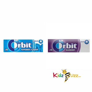 Mix Pack of Wingley's Orbit Peppermint & Blueberry