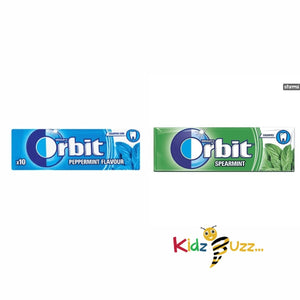 Mix Pack of Wingley's Orbit Peppermint & Spearmint.