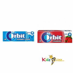 Mix Pack of Wingley's Orbit Peppermint & Strawberry