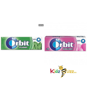 Mix Pack of Wingley's Orbit Spearmint & Bubblemint