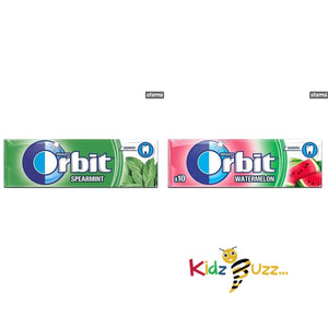 Mix Pack of Wingley's Orbit Spearmint & Watermelon