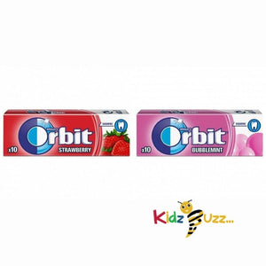 Mix Pack of Wingley's Orbit Strawberry & Bubblemint