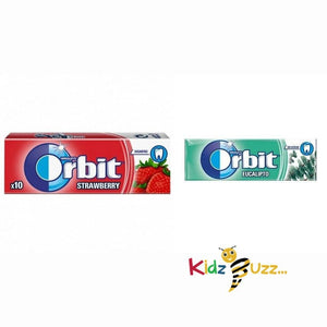 Mix Pack of Wingley's Orbit Strawberry & Eucalyptus