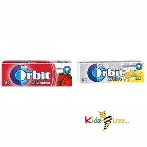 Mix Pack of Wingley's Orbit Strawberry & Fruit