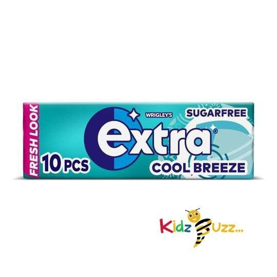 Wrigley's Extra Sugar Free Cool Breeze Chewing Gum