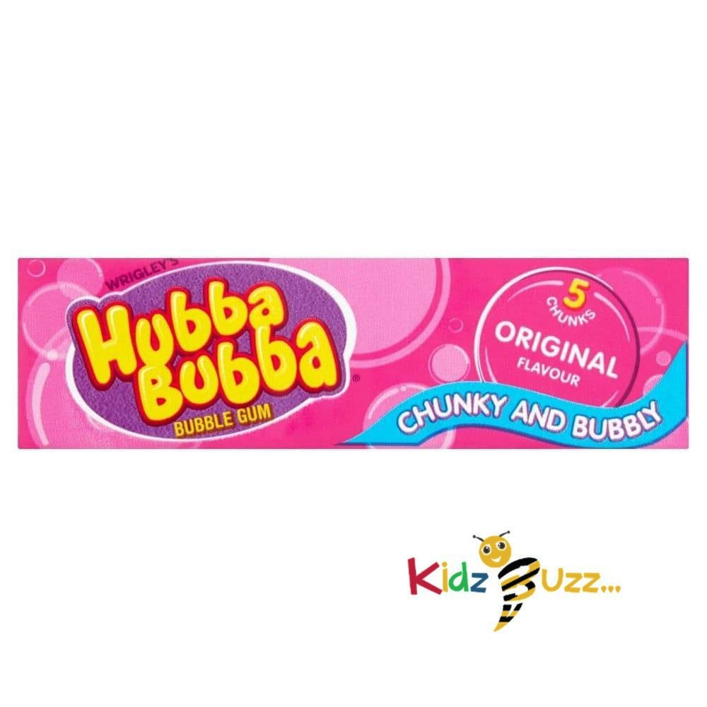 Wrigley's Hubba Bubba Original Bubblegum 5-piece Pack of 20