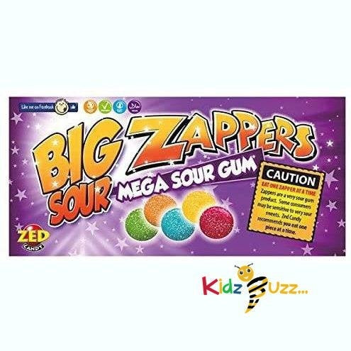 Zed Candy Big Zappers Mega Sour Gum 26g 30 Pack